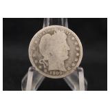1909-D Silver Barber Quarter