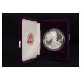 1987-S 1oz Proof Silver American Eagle