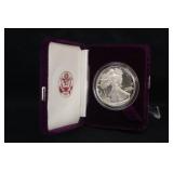 1987-S 1oz Proof Silver American Eagle