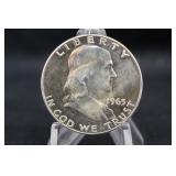 1963 Silver Franklin Half Dollar