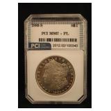 1880-S Certified Morgan Silver Dollar