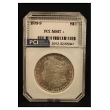1879-S Certified Morgan Silver Dollar
