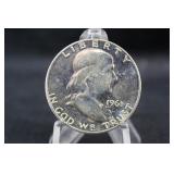 1961 Silver Franklin Half Dollar