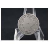 1883 Liberty Head V-Nickel With Cents