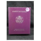 1990 1oz Proof Silver American Eagle