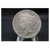 1921 U.S. Silver Peace Dollar Key Date