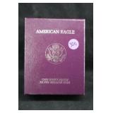 1987-S 1oz Proof Silver American Eagle