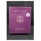 1990-S 1oz Proof Silver American Eagle