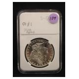 1880-S Uncirculated Morgan Silver Dollar