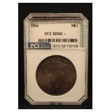 1924 Certified U.S. Silver Peace Dollar