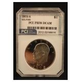 1972-S Certified Eisenhower Proof Silver Dollar
