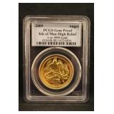 2009 1oz .999 Gold Isle of Man High Relief Coin