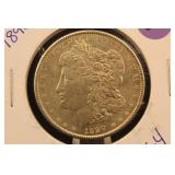1890 Silver Morgan Dollar