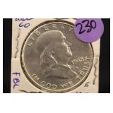 1948 Silver Franklin Half Dollar