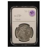 1880-CC Uncirculated Morgan Silver Dollar