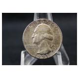 1951-D Silver Washington Quarter