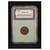 1954 Certified Lincoln Wheat Cent