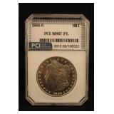 1882-S Certified Morgan Silver Dollar