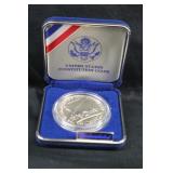1987 We the People Silver Dollar