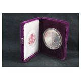 1990-S 1oz Silver Proof American Eagle