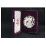 1990-S 1oz Proof Silver American Eagle