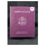 1990 1oz Silver Proof American Eagle