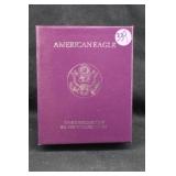 1990 1oz Proof Silver American Eagle