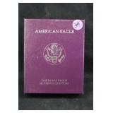 1990-S 1 oz Silver American Eagle