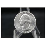 1957 Silver Washington Quarter