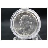 1957 Silver Washington Quarter