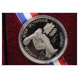1983 Olympic Silver Dollar