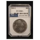 1885-O Certified Morgan Silver Dollar