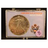 1991 1oz .999 Pure Silver Eagle