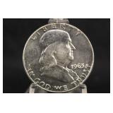 1963 Silver Franklin Half Dollar