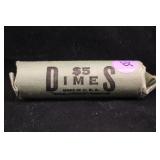 Roll of 50 Silver Dimes