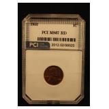 1952 Certified Lincoln Wheat Cent
