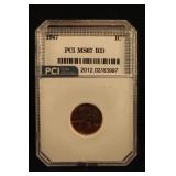 1947 Certified Lincoln Wheat Cent