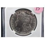 1890-P Uncirculated Morgan Silver Dollar