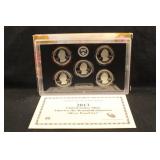 2013 U.S Mint Quarters Silver Proof Set
