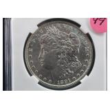 1891-S Uncirculated Morgan Silver Dollar