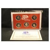 2004 U.S Mint Quarters Silver Proof Set