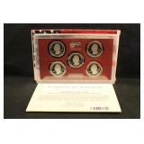2010 U.S Mint Quarters Silver Proof Set