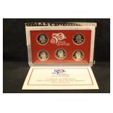 2008 U.S Mint Quarters Silver Proof Set