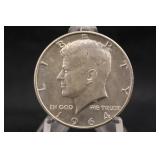 1964 Kennedy Silver Half Dollar