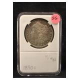 1890-S Morgan Silver Dollar