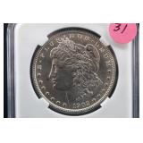 1902 Uncirculated Morgan Silver Dollar