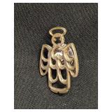 .925 Silver Angel Pin  1.8g