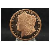 1oz .999 Copper Round