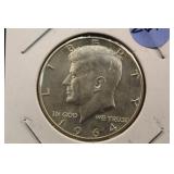 1964-D Kennedy 90% Silver Half Dollar