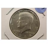 1964-D Kennedy 90% Silver Half Dollar
